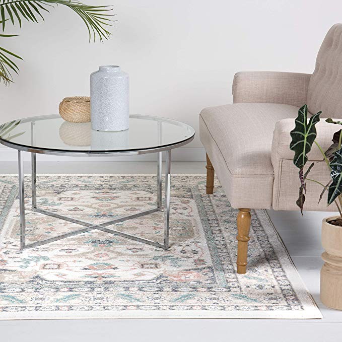 Home Dynamix 8030-117-1 New Weave Nate Area Rug 7'10"x10'2" Ivory/Beige | Amazon (US)