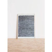 Original Watercolor Black Dots Pattern, Large Hand Painted Polkadots, Size 73.5 X 54 cm | Etsy (US)