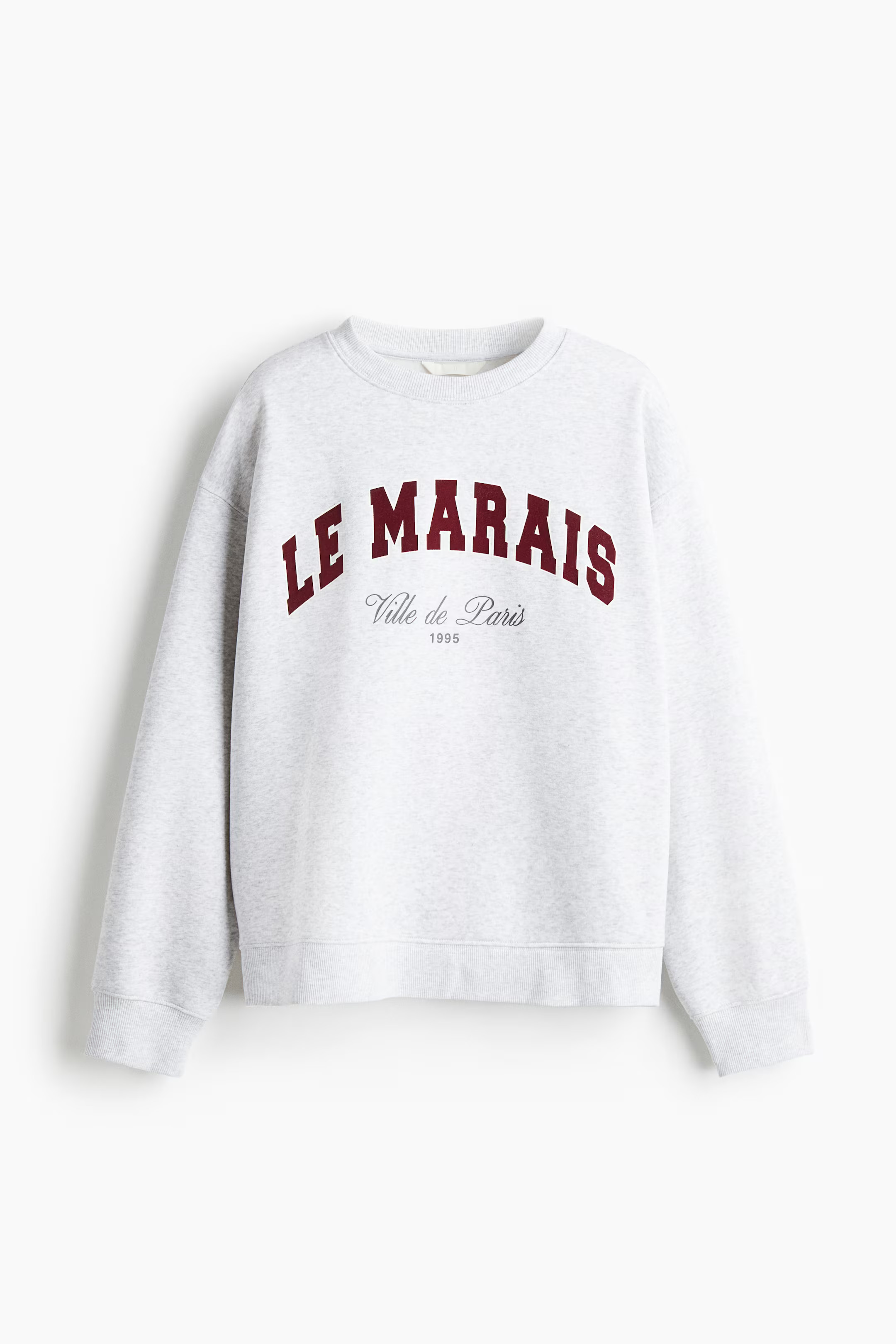 Sweatshirt with Text Motif | H&M (US + CA)