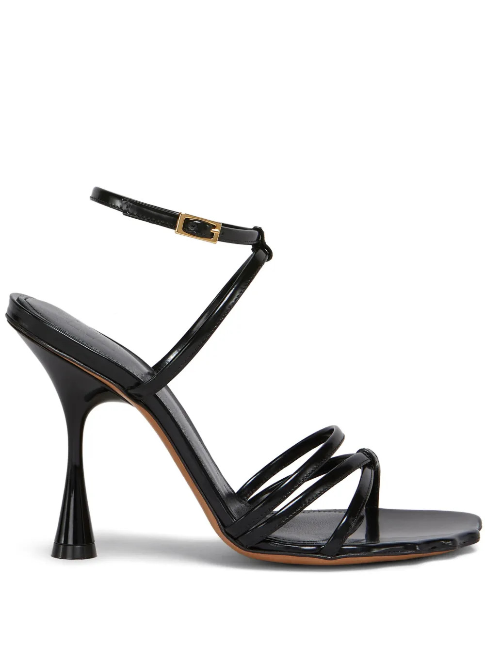 Marni Leather Sandals  | Black | FARFETCH | Farfetch Global