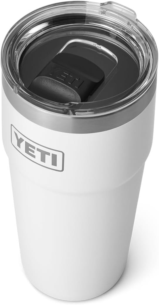 YETI Rambler 20 oz Stackable Tumbler, Stainless Steel, Vacuum Insulated with MagSlider Lid | Amazon (US)