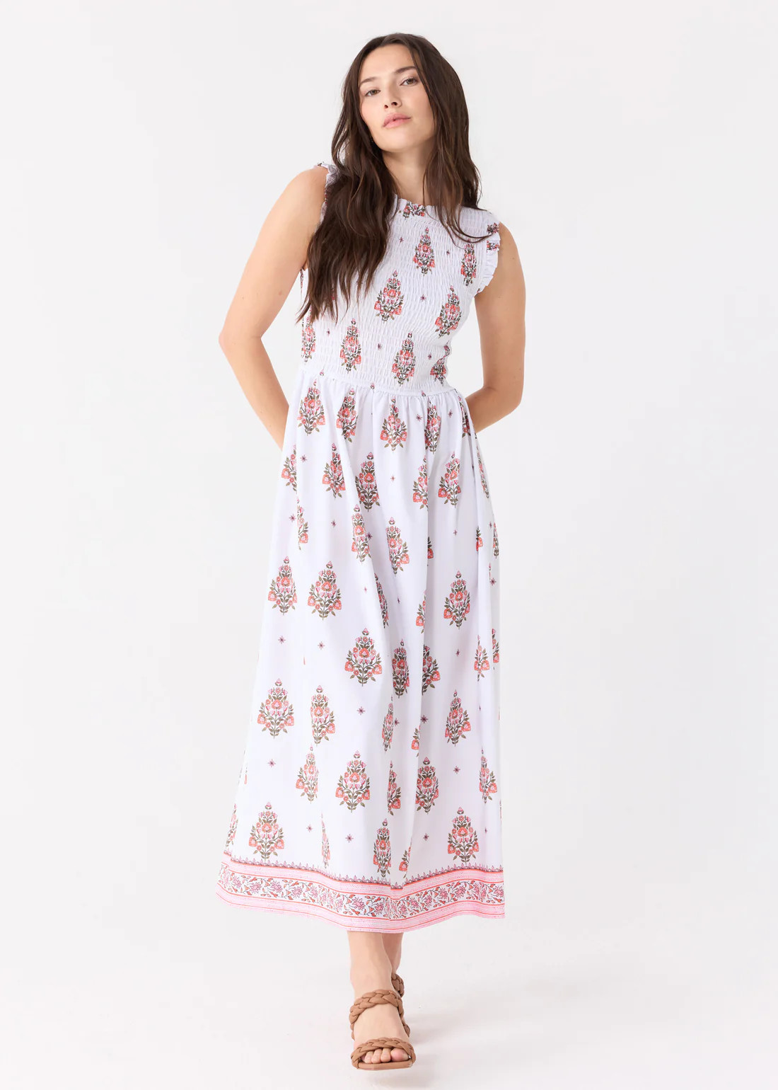 Amelia Island Smocked Maxi Dress | Cabana Life