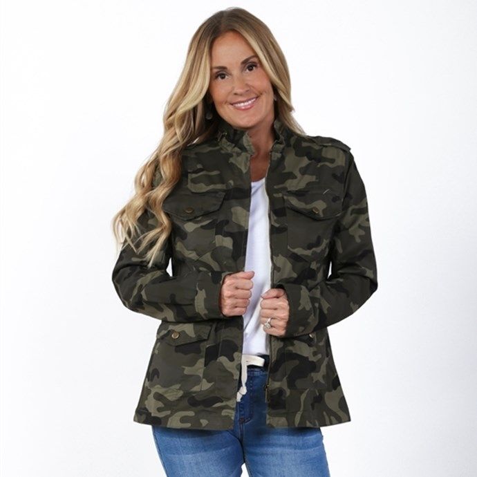 Fall Camo Jacket / S-XL | Jane