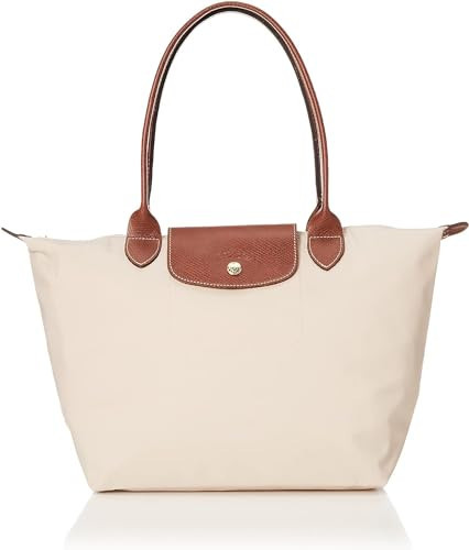 Longchamp 'Medium 'Le Pliage' Nylon Tote Shoulder Bag, Paper | Amazon (US)