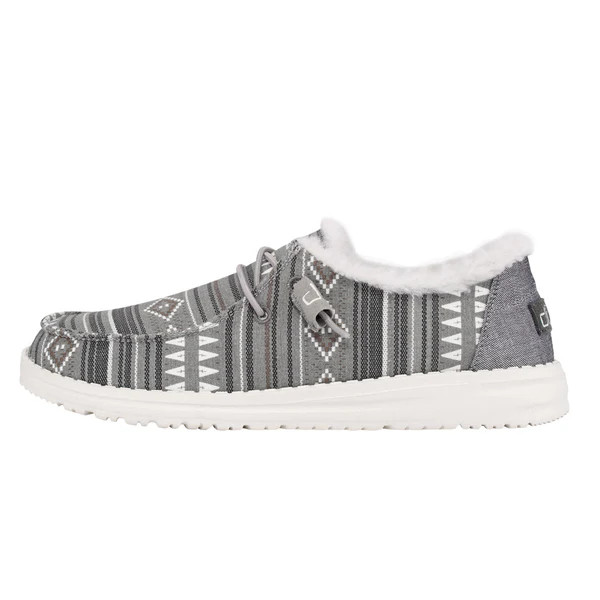 Wendy Boho - Stripe Grey | HEYDUDE