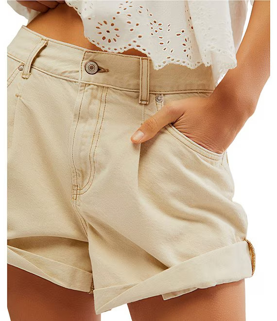 Free People Danni Denim High Rise Shorts | Dillard's | Dillard's