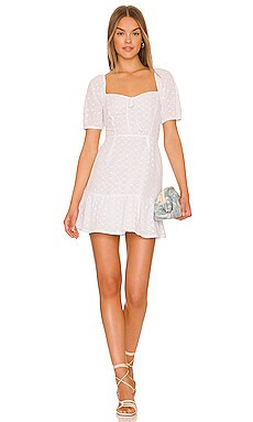 1. STATE Eyelet Dress in Ultra White from Revolve.com | Revolve Clothing (Global)