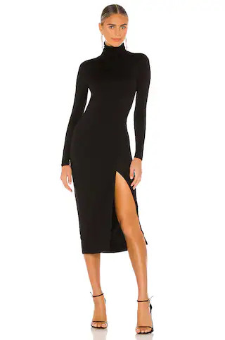 Lovers and Friends Gigi Midi Dress in Black from Revolve.com | Revolve Clothing (Global)