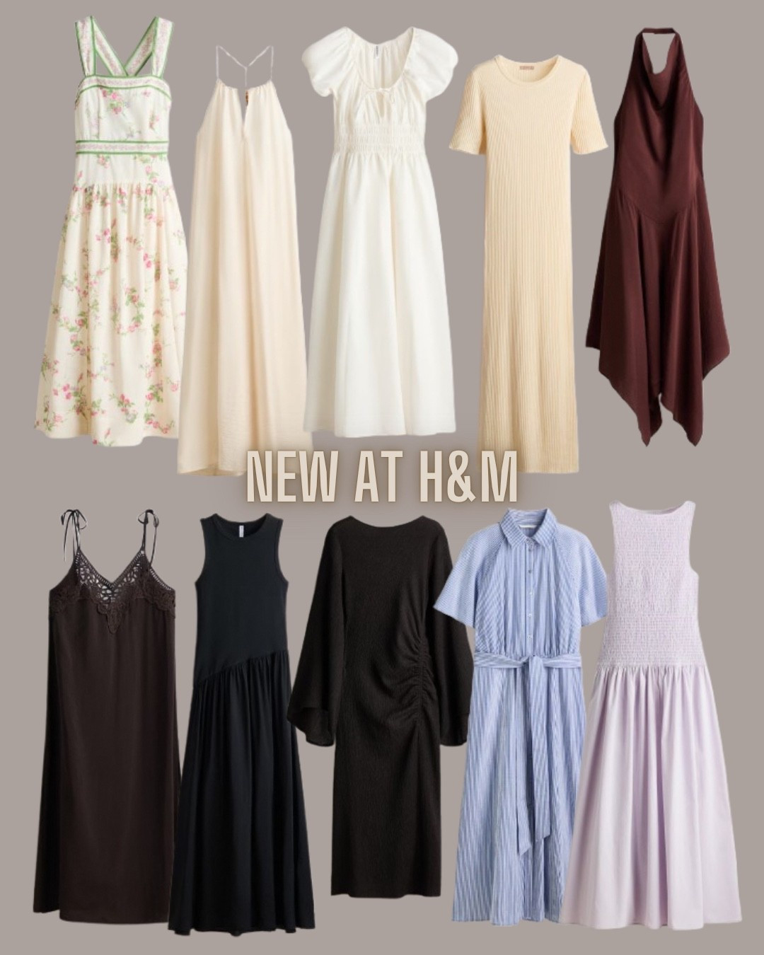 H&M fashion
Maxi dress
Easter dress
Resort wear
