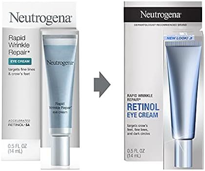 Neutrogena Rapid Wrinkle Repair Retinol Anti-Wrinkle Eye Cream for Dark Circles, Daily Eye Wrinkle C | Amazon (US)