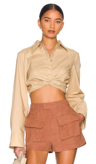 Zofia Top in Nude | Revolve Clothing (Global)