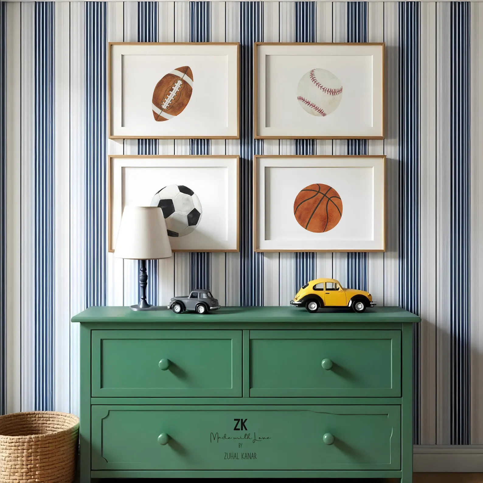 Sports Theme  Nursery Prints 4, Boy Sports Room Decor | Etsy (Global)