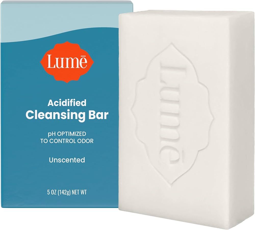 Lume Acidified Cleansing Bar - 24 Hour Odor Control - Removes Odor Better than Soap - Moisturizin... | Amazon (US)