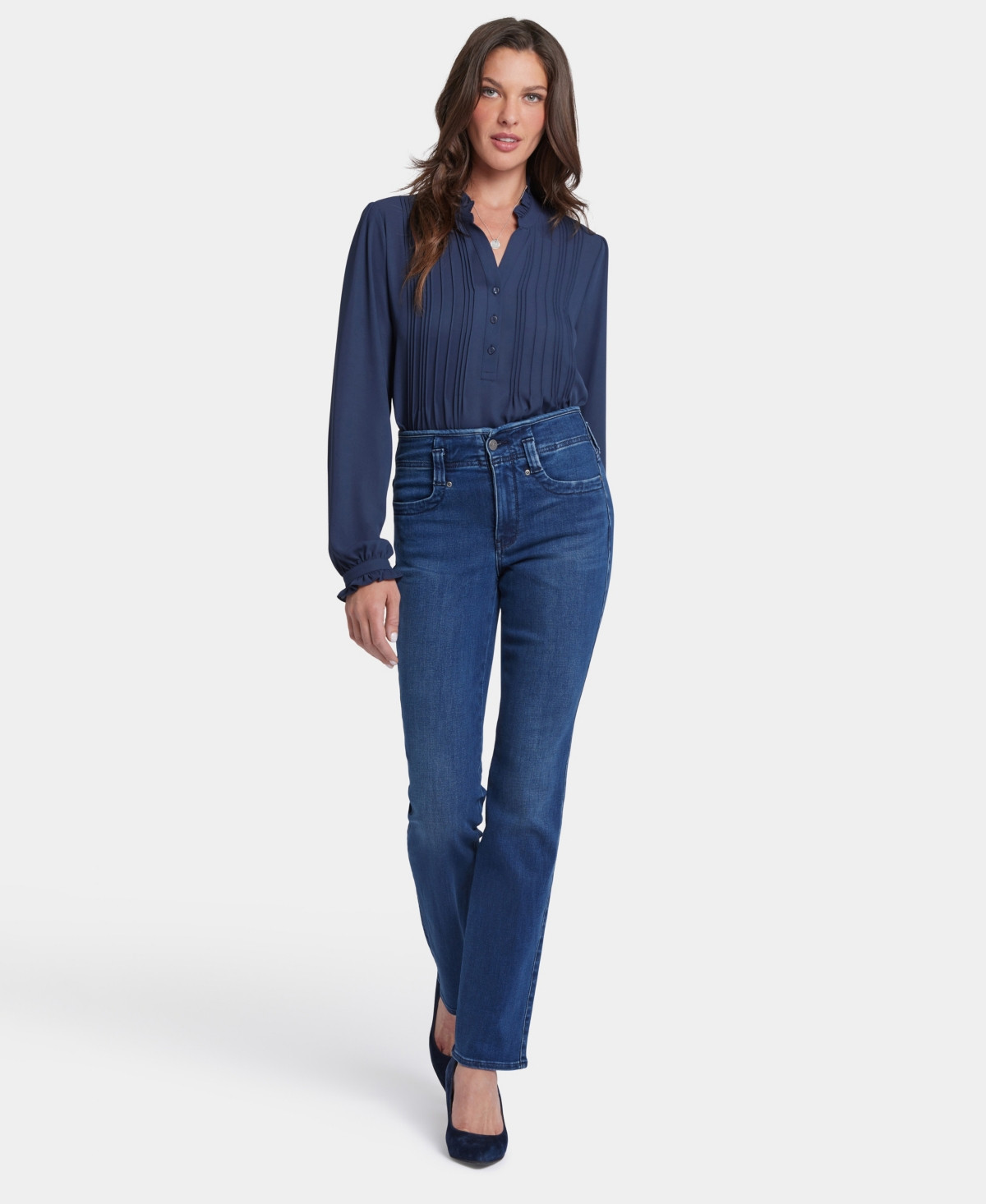 Nydj Women's Marilyn Straight Jeans - Rendezvous | Macy's