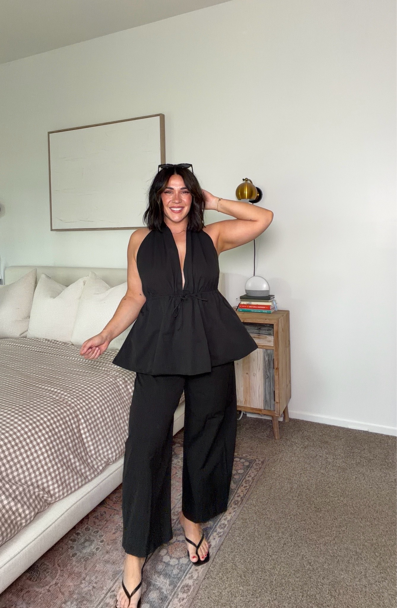 Elevated casual simmer style! Size 8 top, size 10 bottom. Both run big!

#LTKootd #LTKSeasonal