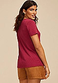 24/7 Textured Kennedy Crew Neck Tee | Maurices