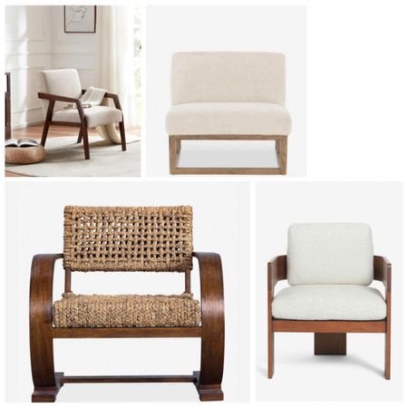 Accent chairs home decor living room Lulu and Georgia Wayfair modern chairs 

#LTKhome #LTKFind