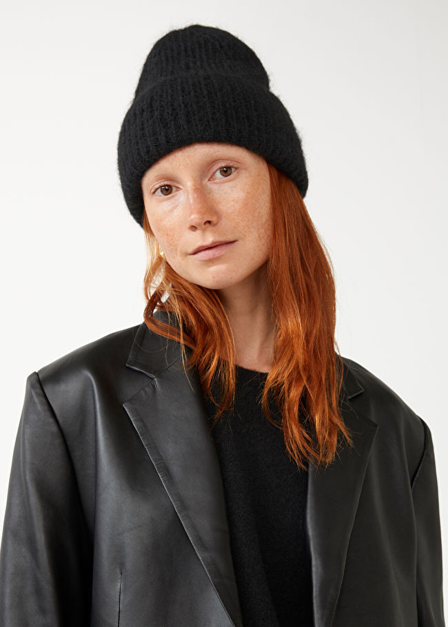 Fuzzy Mohair Beanie | & Other Stories US