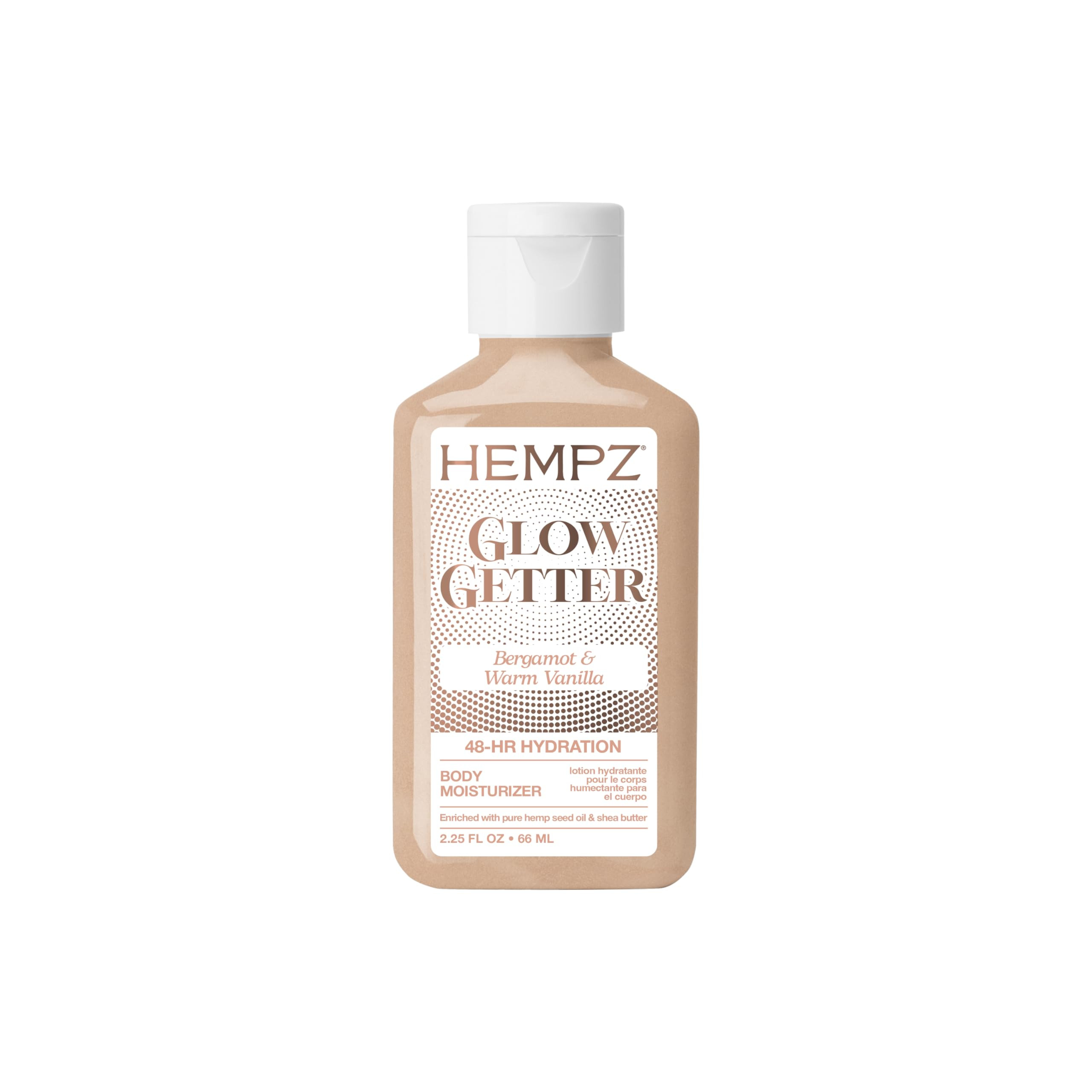 Hempz Mini Glow Getter Herbal Body Moisturizer 2.25 oz. | Amazon (US)