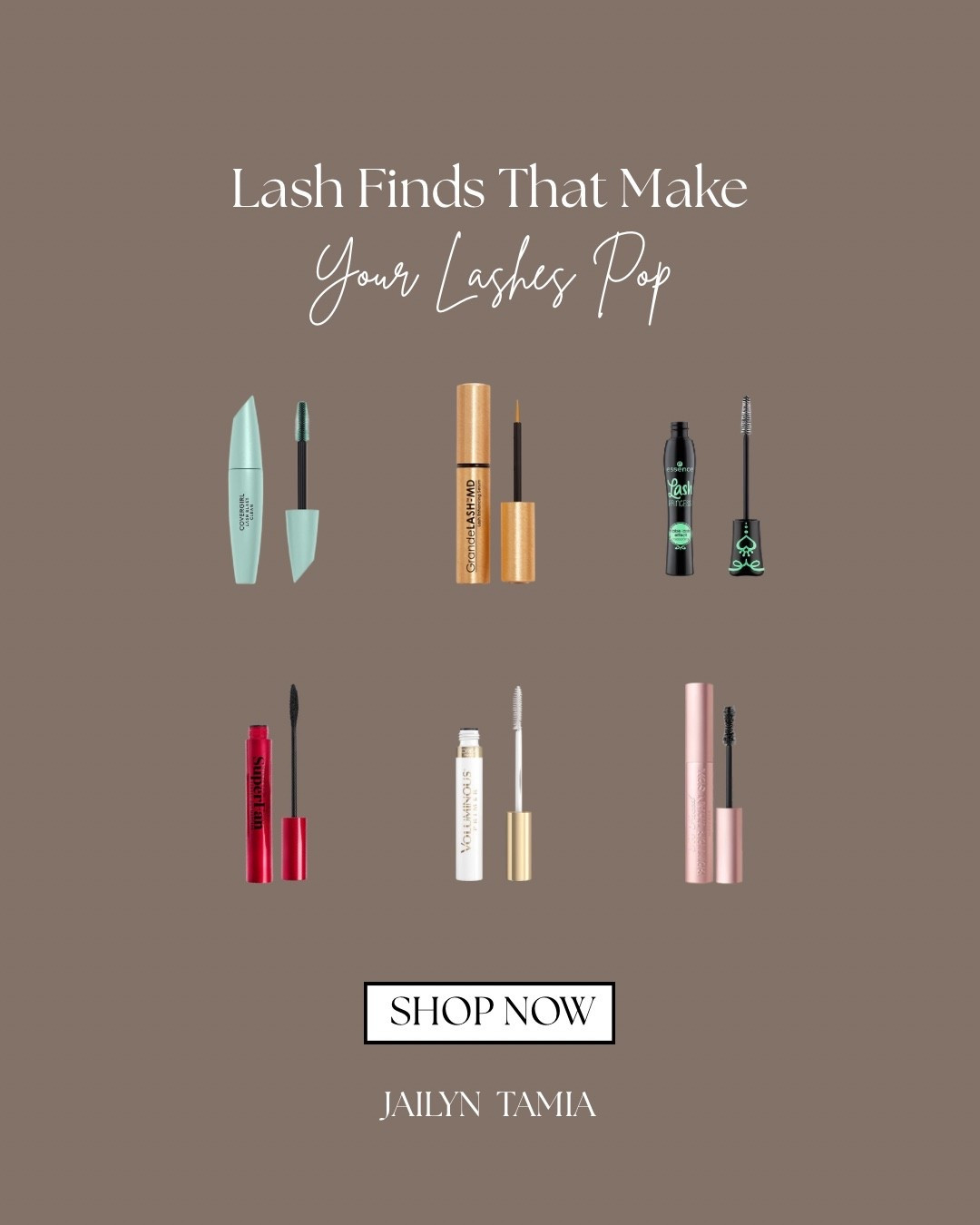 Lash finds that give you longer, fuller, eye-catching lashes in seconds ✨👀


#lashfinds #mascarafavorites #lashroutine #beautymusthaves #amazonbeauty #makeupessentials #longlashes #fullerlashes #everydaymakeup #ltkbeauty #ltkfinds #makeuplover 