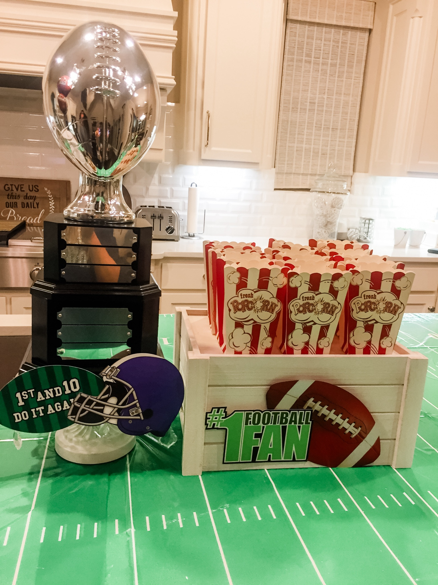 Football. Concession decorations. Popcorn corner. Football party 

#LTKparties #LTKmens #LTKSeasonal