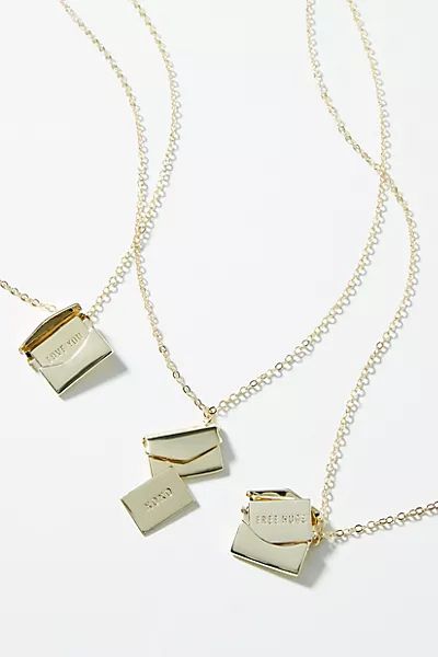 Love Letter Pendant Necklace | Anthropologie (US)