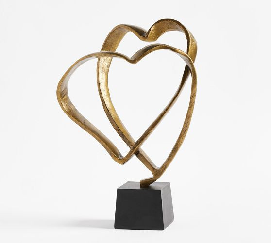 Handcrafted Brass Hearts | Pottery Barn (US)