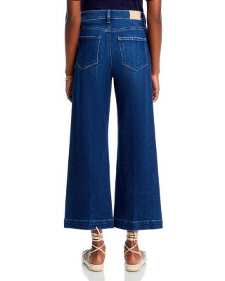 Anessa High Rise Cropped Wide Leg Jeans | Bloomingdale's (US)
