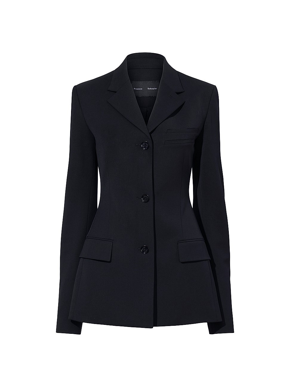 Women's Lark Wool Gabardine Blazer - Black - Size 0 | Saks Fifth Avenue
