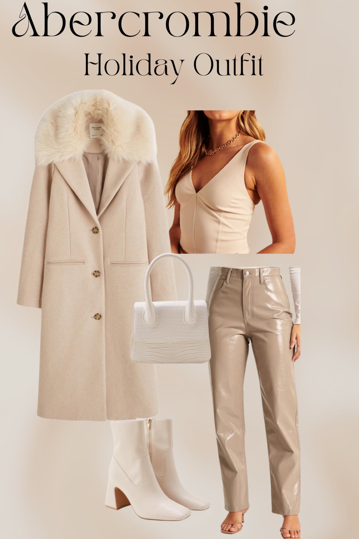 Love a good monochromatic outfit! These beige and cream tones together are 🤌🏼 

Perfect for a work holiday party or a holiday brunch!

#LTKSeasonal #LTKxAF #LTKHoliday
