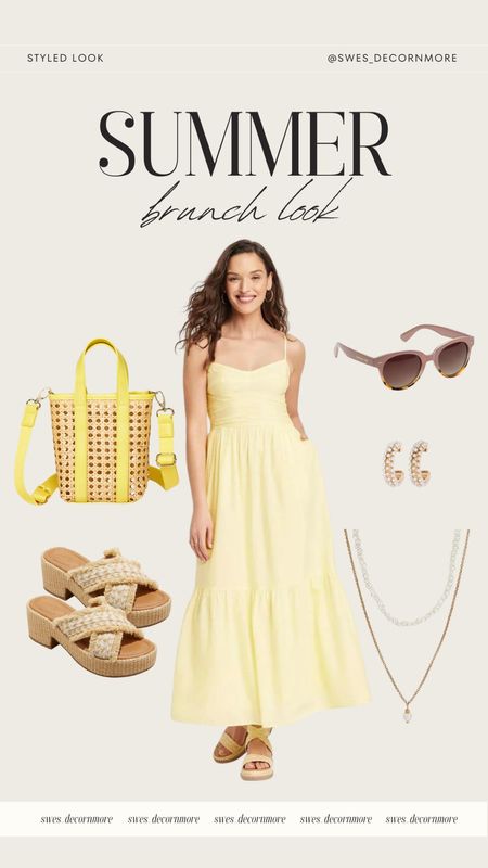 Love this summer brunch outfit! This flower dress is perfect for summer! 

#LTKStyleTip #LTKShoeCrush #LTKSeasonal