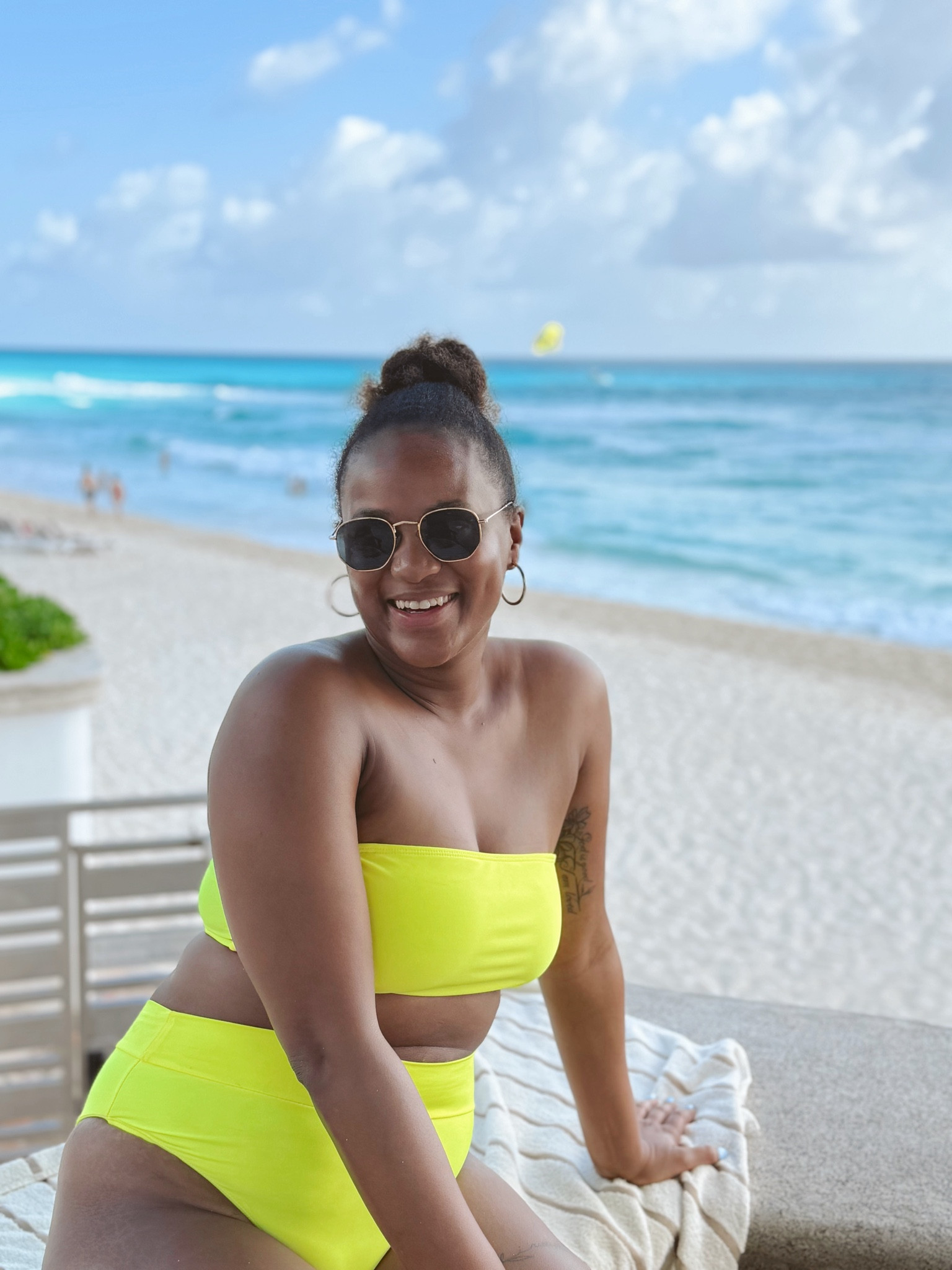 New favorite suit! Cheeky and flattering! 
Comes with straps and lots of colors but love this shade! 

#LTKmidsize #LTKtravel #LTKswim