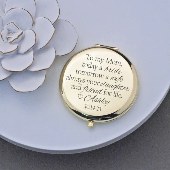 Mother of the Bride Gift Friend for Life Pocket Mirror Gift | Etsy | Etsy (US)