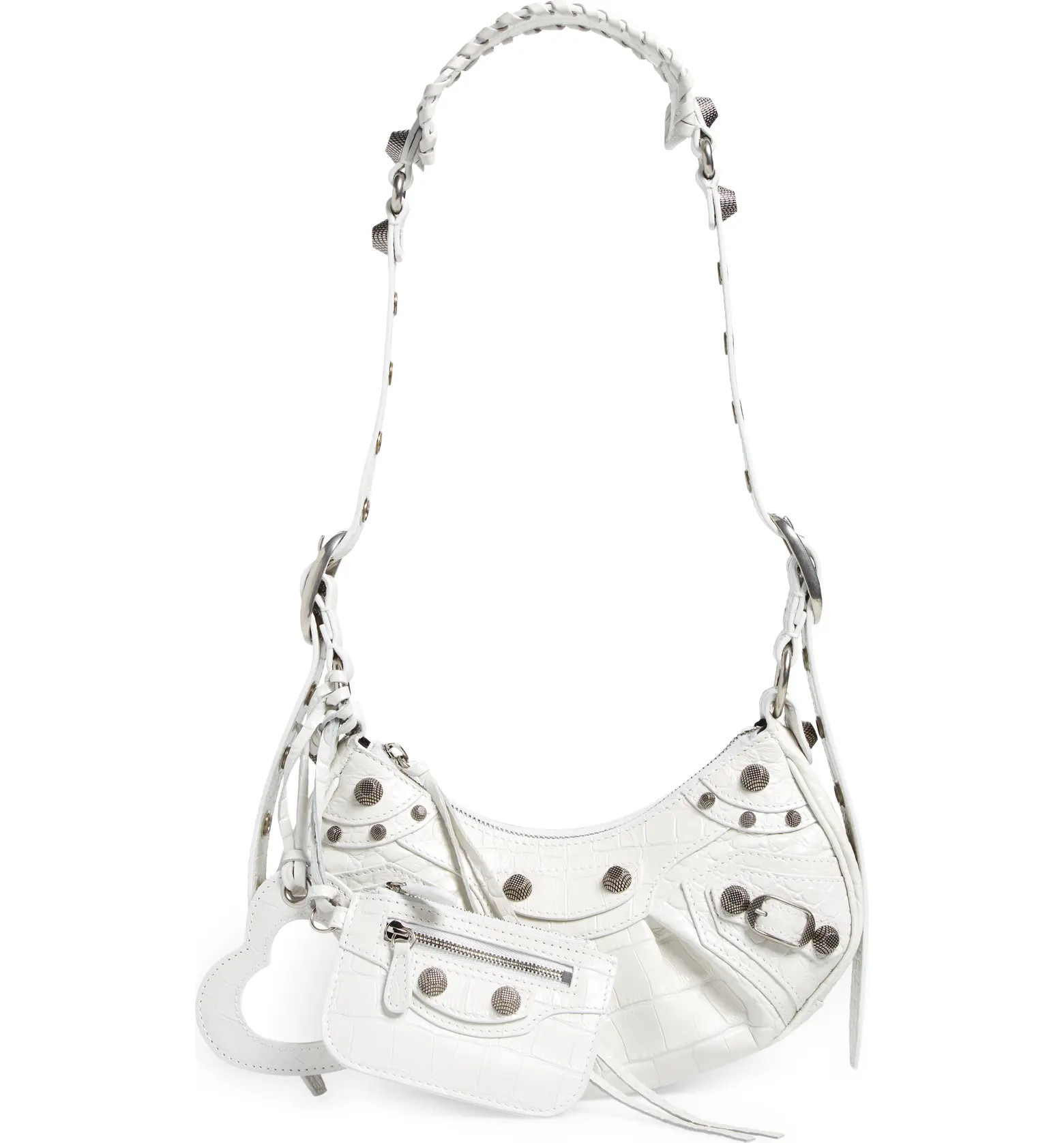 Balenciaga Extra Small Le Cagole Metallic Calfskin Shoulder Bag | Nordstrom | Nordstrom