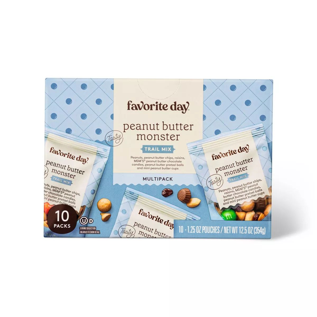 Peanut Butter Monster Trail Mix - 12.5oz/10ct  - Favorite Day™ | Target