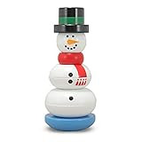 Amazon.com: Melissa & Doug Snowman Stacker Wooden Toddler Toy (8 pcs) : Melissa & Doug: Toys & Ga... | Amazon (US)
