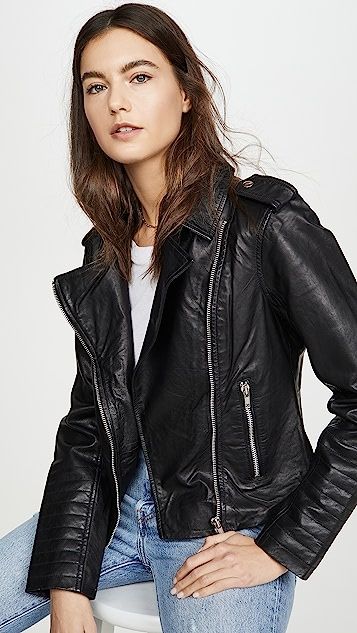 Hello Moto Leather Jacket | Shopbop