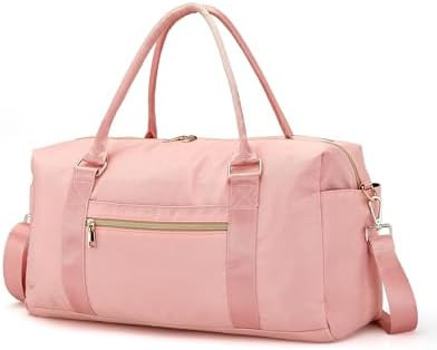 Amechi Weekender Bags for Women with Wet Pocket, 37L Waterproof Travel Duffel Bags with 7" Wide T... | Amazon (US)