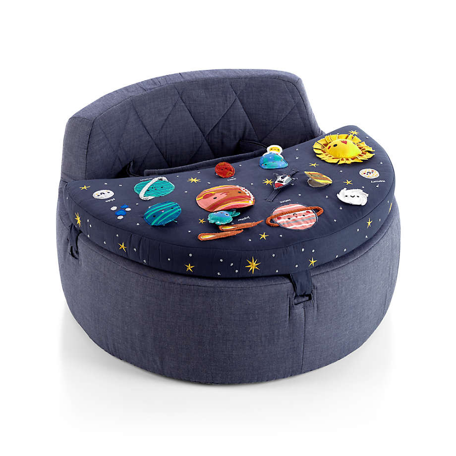 Deep Space Baby Activity Chair + Reviews | Crate & Kids | Crate & Barrel