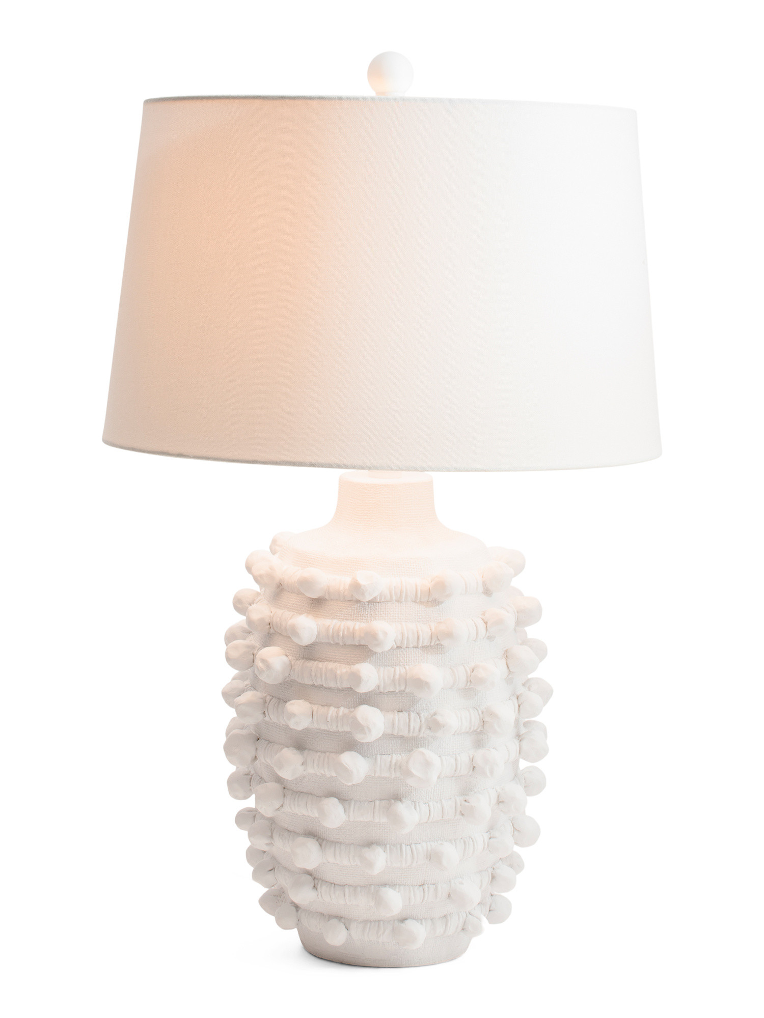 29in Organic Textured Ball Table Lamp | Bedroom | Marshalls | Marshalls