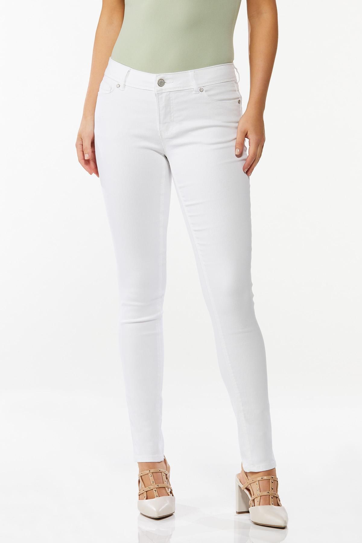 Petite White Skinny Jeans | Cato Fashions
