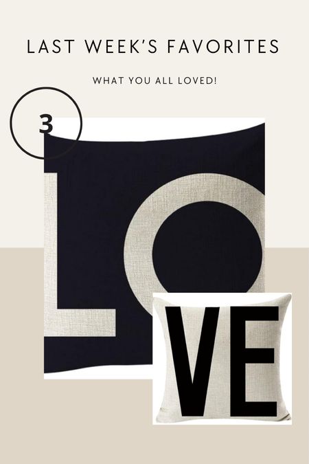 Black and white LOVE pillow covers! 

Amazon find  pillow covers  Valentine’s Day decor 

#LTKfindsunder50 #LTKhome #LTKSeasonal