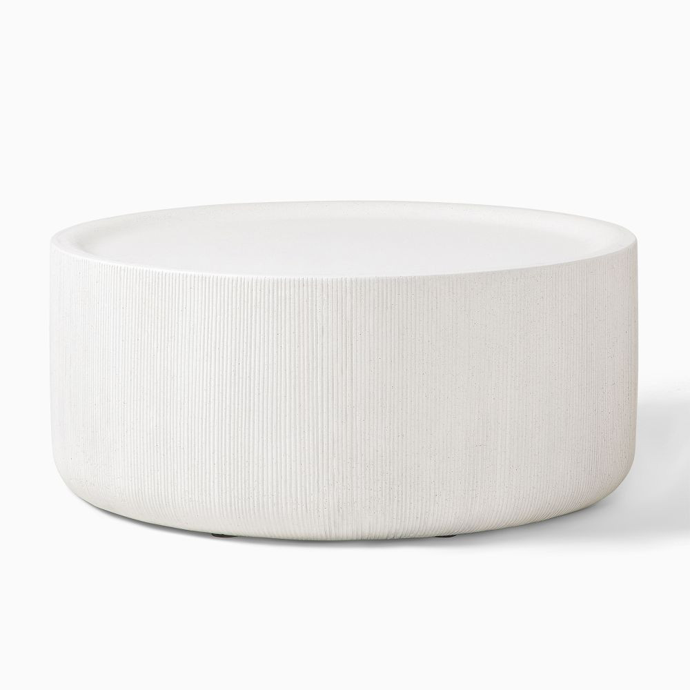 Kos Indoor/Outdoor Concrete Coffee Table (34") | West Elm (US)
