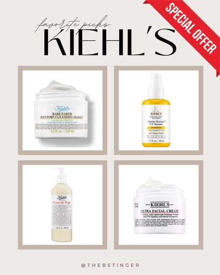 Kiehl’s Favorites 💕