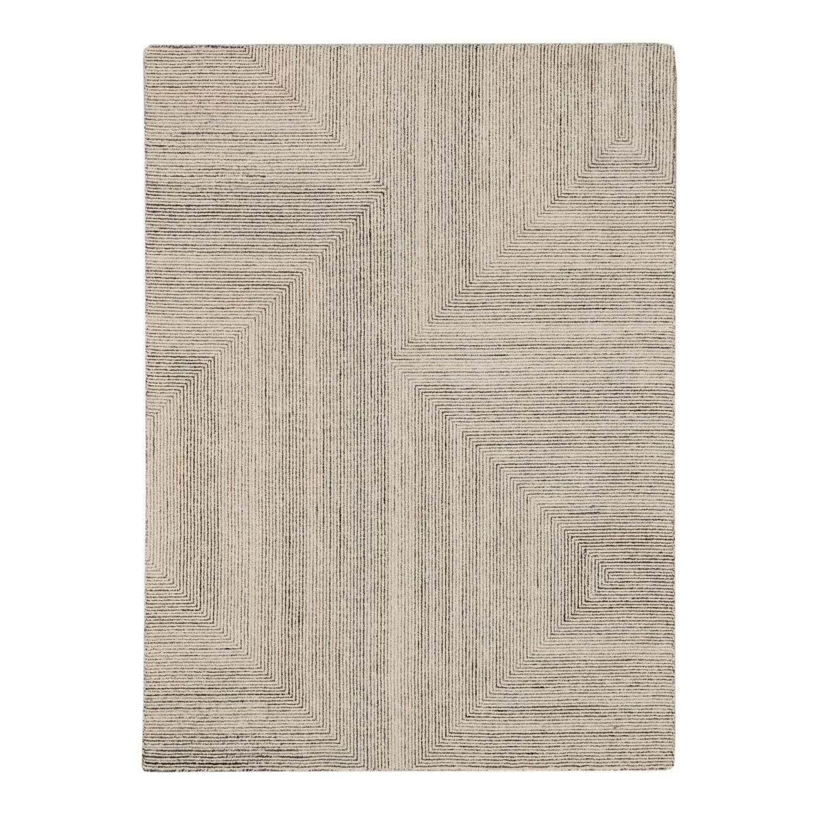 Mohawk 5'x7' Wool and Poly Blend Area Rug Tan | Target