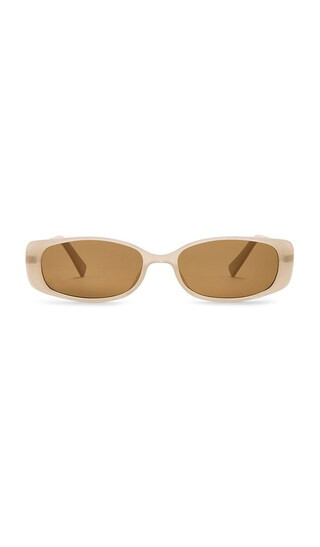 Lil Starlight Sunglasses in Oatmeal & Tan Tint | Revolve Clothing (Global)