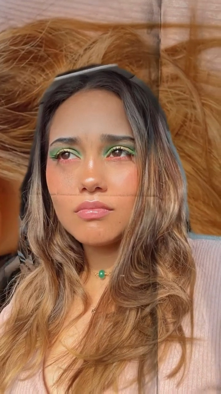 neon makeup; green; pink; yellow; for brown eyes; Latinx creators; festival; Ultra Miami; jade necklace jewelry; gold dainty choker chain

#LTKbeauty #LTKstyletip #LTKFestival