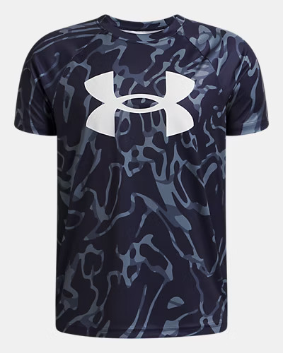 UA Tech Big Logo Printed Boys' Short Sleeve | Under Armour (US)