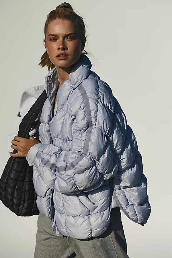 Pippa Scrunchy Glossy Packable Puffer Jacket | Free People (Global - UK&FR Excluded)