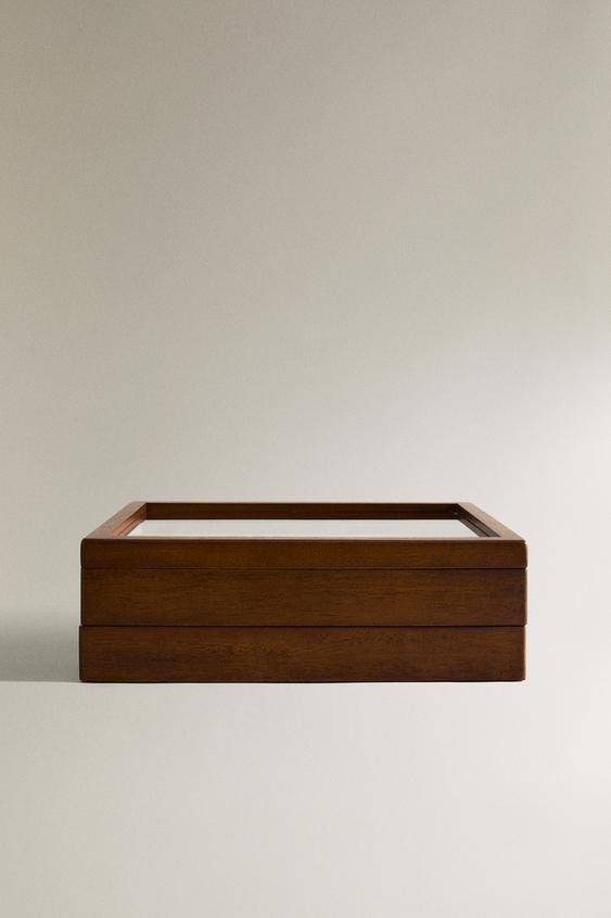 MEDIUM WOODEN JEWELRY BOX | Zara US